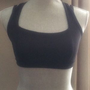 lululemon athletica black sports bra